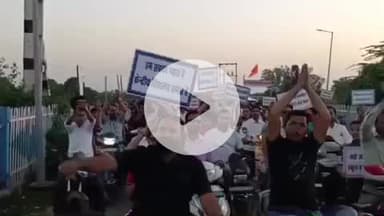 अन्ता: केन्द्रीय विद्यालय एनटीपीसी अंता बचाओ अभिभावक समिति ने निकाली बाइक रैली