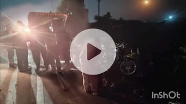 गोरमी: भिंड-ग्वालियर हाईवे पर बंटू ढाबा के पास ईंटों से भरी ट्राली से बाइक टकराई, दो घायल