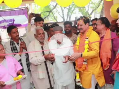 सारंगपुर: ब्यावरा मांडू: राज्य मंत्री गौतम टेटवाल ने बुजुर्गों से फीता कटवाकर ₹96 लाख के विकास कार्यों का किया उद्घाटन