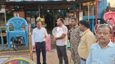 बलियापुर: बलियापुर सीओ ने बलियापुर बाजार का किया निरीक्षण, दुकानदारों को अतिक्रमण हटाने का दिया निर्देश