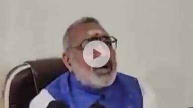 बेगूसराय: सांसद गिरिराज सिंह ने मीडिया के सामने फिर दिया बड़ा बयान