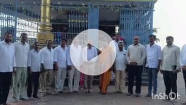 కుల్కచర్ల: బండ ఎల్కిచర్ల లో రామలింగేశ్వర స్వామిని దర్శించుకొని ప్రత్యేక పూజలు నిర్వహించిన అదనపు కలెక్టర్ లింగ్య నాయక్