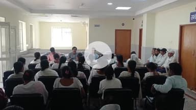 महागामा: राष्ट्रीय कुष्ठ उन्मूलन कार्यक्रम के लिए स्वास्थ्य कर्मियों को महागामा में मिला एक दिवसीय प्रशिक्षण