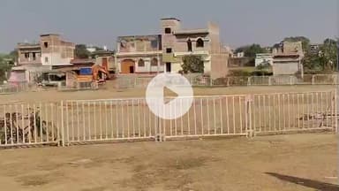 बेलागंज: मुख्यमंत्री के आगमन को लेकर बेलागंज के पड़ाव मैदान पर हेलीपैड तैयार किया गया