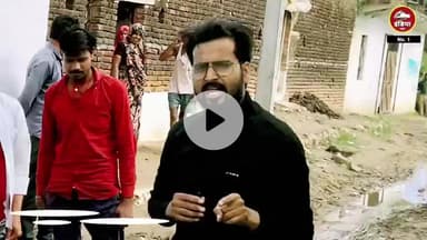 ललितपुर - डोंगरा कला की सड़क बनी जलजमाव का जाल — विकास कार्य पर उठ रहे सवाल