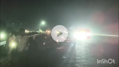 धरमपुरी: मुंबई-आगरा राष्ट्रीय राजमार्ग पर अज्ञात वाहन ने बाइक सवार दो लोगों को टक्कर मारी, एक की मौत, एक घायल