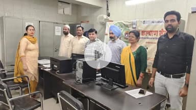 जगाधरी: यमुनानगर वंदे मातरम गीत के डेढ़ सौ वर्ष पूरे होने पर निगम कार्यालय में कार्यक्रम का हुआ आयोजन