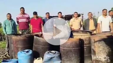 समुद्रपूर: गव्हा कोल्ही पारधी बेड्यावर पोलीसाची गावठी मोहा दारू विरोधात मोठी कारवाई:१० लाख८२ हजार८०० रुपये किमंतीचा मुद्देमाल नष्ट