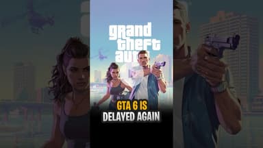 GTA 6 is delayed again🔥 #gta #gta6 #gta6delay #gta6delayedagain #gta6news #gta6newreleaswdate #news