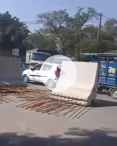 जगाधरी: यमुनानगर से पोंटा साहिब जाने वाले रास्ते पर सोम नदी के पुल की मरम्मत के लिए प्रशासन ने 3 दिन के लिए रास्ता बंद किया