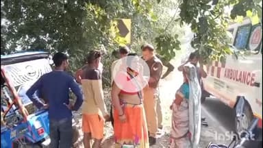 हरदोई: लिलवल मार्ग पर गौतम बुद्ध स्कूल के आगे बाइक की टक्कर से ई-रिक्शा अनियंत्रित होकर पलटा, 4 लोग घायल