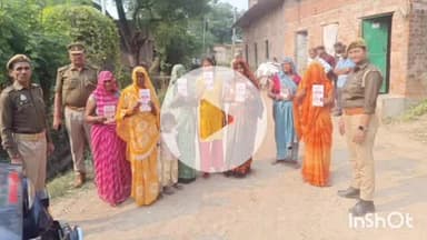 बांदा: मिशन शक्ति 5.0 अभियान के तहत थाना कोतवाली देहात की मिशन शक्ति टीम ने ग्राम सैमरा मेचलाया में सघन जागरूकता अभियान चलाया