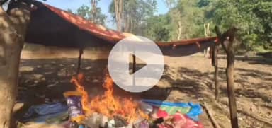 मेदिनीनगर (डालटनगंज): मनातू के टंडवा जंगल में अफीम की खेती की तैयारी नाकाम, सामान जलाकर किया नष्ट