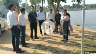 देवघर: देवघर नगर निगम: अमृत योजना के तहत नगर आयुक्त की मौजूदगी में हुआ निरीक्षण