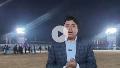 लोहरदगा: लोहरदगा मिनी स्टेडियम में LPL फुटबॉल मैच का छठा दिन, सांसद सुखदेव भगत पहुंचे, स्वास्थ्य टीम हुई सम्मानित