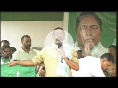 घाटसीला के मऊभंडार में CM हेमंत सोरेन ने सभा को किया संबोधित