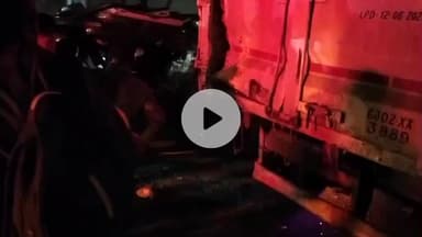 અમદાવાદ શહેર: થલતેજ અંડરબ્રિજ પાસે અકસ્માતની ઘટના બની