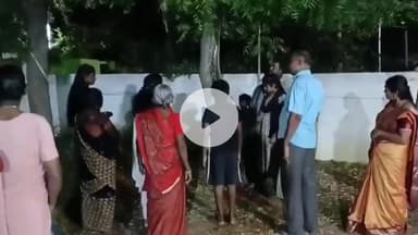 சாத்தான்குளம்: பழனியப்பபுரம் புனித வேளாங்கண்ணி மாதா வளாகத்தில் வேப்ப மரத்தில் இருந்து பால் வடிந்ததால் பரபரப்பு