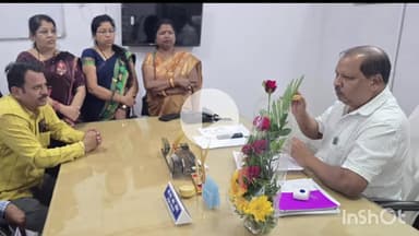 जगदलपुर: प्रदेश शिक्षक कल्याण संघ ने नव पदस्थ संयुक्त संचालक शिक्षा, एच.आर. सोम से की सौजन्य भेंट