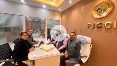 कांके: चैंबर भवन में प्रेस वार्ता, बैंकिंग उप समिति ने बैंकिंग समाधान कैंप की दी जानकारी