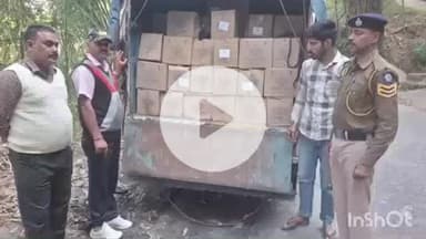 पंचरुखी: पंचरुखी पुलिस ने गुप्त सूचना के आधार पर बोलोरो पिकअप से 200 पेटी अवैध देशी शराब बरामद की, मामला दर्ज