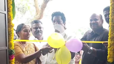 பேராவூரணி: மின்வாரிய பிரிவு அலுவலகம் திறப்பு விழா : ஓட்டங்காட்டில் எம்எல்ஏ அசோக் குமார் இறந்து வைத்தார்