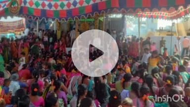 పూడూర్: కడుమూరు లో శివాలయం వార్షికోత్సవంలో భాగంగా శివపార్వతుల కల్యాణ మహోత్సవం, అత్యంత భక్తి భవంతో పాల్గొన్న ప్రజలు