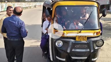 रामपुर: रविवार को जनपद में परिवहन विभाग ने डीएम के निर्देश पर खनन, ओवरलोड और अनधिकृत वाहनों के खिलाफ बड़ा अभियान चलाया