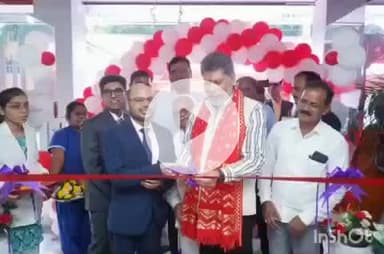 जगदलपुर: जगदलपुर में भाजपा प्रदेश अध्यक्ष व विधायक किरण देव आनंदा ने डायग्नोस्टिक सेंटर शुभारंभ कार्यक्रम में लिया हिस्सा