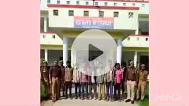 नानपारा: रिसिया पुलिस ने विभिन्न मामलों में 8 अभियुक्तों को किया गिरफ्तार
