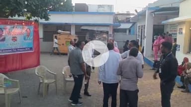 कालापीपल: कालापीपल सामुदायिक स्वास्थ्य केंद्र में लक्ष्य असेसमेंट टीम ने अस्पताल की व्यवस्थाओं का निरीक्षण किया