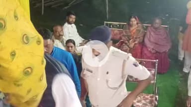 महागामा: महुआरा मैदान में श्रीराम कथा महोत्सव के पाँचवें दिन भक्त श्रीराम की बाल लीलाओं का वर्णन किया गया