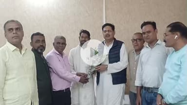 महागामा: जदयू एमएलसी डॉ. राजवर्धन आज़ाद का ऊर्जा नगर स्थित राजमहल हाउस में भव्य स्वागत