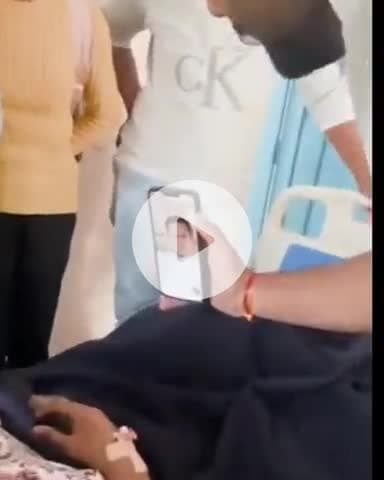 जगाधरी: प्रताप नगर बस दुर्घटना में घायल छात्राओं से सांसद दीपेंद्र हुड्डा ने वीडियो कॉल पर की बात