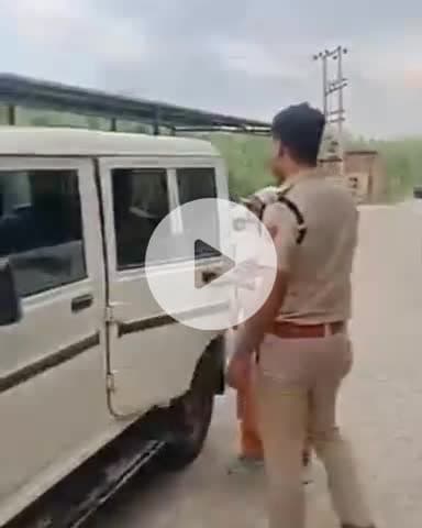 जगाधरी: नारायणगढ़ सड़क पर लावारिस मिले युवक को पुलिस ने बचाया, मगरपुर आश्रम में छोड़ा