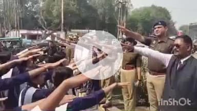 बांदा: महाराणा प्रताप चौक पर यातायात जागरूकता कार्यक्रम का आयोजन, छात्र-छात्राओं ने निकाली जागरूकता रैली