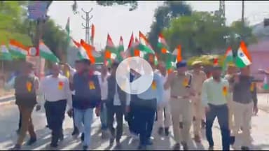 झालरापाटन: सरदार यूनिटी मार्च ‘एक भारत आत्मनिर्भर भारत’ का आयोजन खेल संकुल से स्काउट गाइड कार्यालय तक किया गया