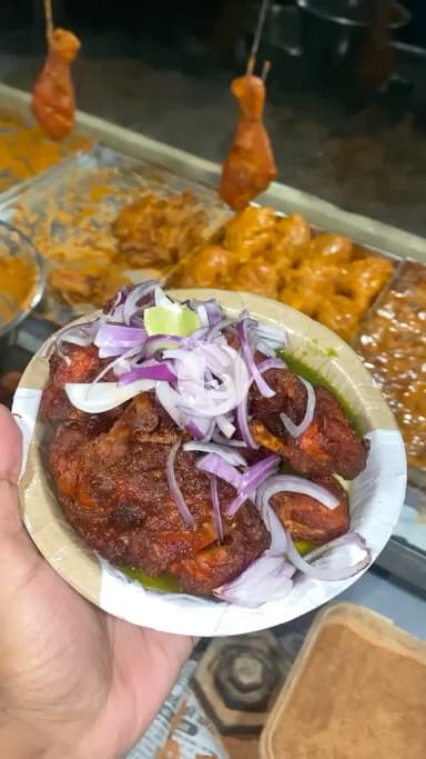 Jharkhandi chicken leg piece only 50 rupees 
#ranchi #jharkhand #foodblogger @ranchi @jharkhand #foodblog