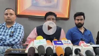 बीना: स्टेशन रोड स्थित कार्यालय में दल बदल कानून पर प्रेस वार्ता, याचिकाकर्ता बोले- विधायक दल बदल कानून में फंसी