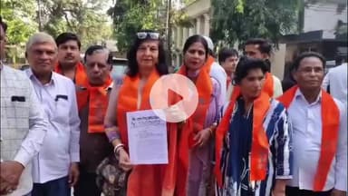 मुज़फ्फरनगर: साकेत कॉलोनी की सड़क पर बनी मजार पर विवाद तेज, राष्ट्रीय हिंदू शक्ति संगठन ने दिया अल्टीमेटम