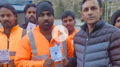 मोरंग: टी-डोंग जल विद्युत परियोजना मूरंग में श्रम विभाग द्वारा जागरूकता शिविर का आयोजन किया गया