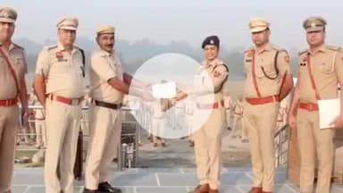 कैथल: एसपी उपासना ने रात में चोरों को पकड़ने वाले पुलिसकर्मियों को किया सम्मानित