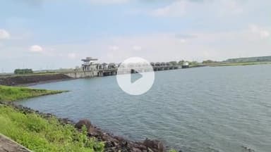 छपारा: भीमगढ़ संजय सरोवर बांध की मुख्य नहर से रबी फसल की तैयारी के लिए पानी छोड़ा गया