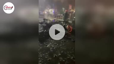 " दिल्ली में लाल किले के पास विस्फोट " ,लाल किला मेट्रो स्टेशन के गेट नंबर 1 के पास एक कार में विस्फोट होने की सूचना मिल