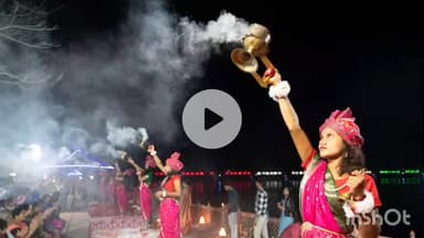 मेदिनीनगर (डालटनगंज): कोयल रिवर फ्रंट पर महिलाओं ने पहली बार गंगा आरती की, नारी शक्ति का दिखा अद्भुत संगम