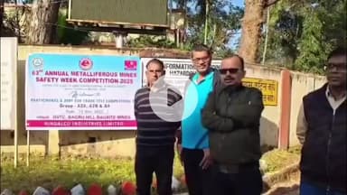 लोहरदगा: बगड़ू हिल बॉक्साइट माइंस परिसर में 63वें धात्विक खदान सुरक्षा सप्ताह की तैयारी को लेकर समीक्षा बैठक