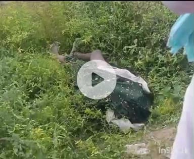 కాలూర్ తిమ్మనదొడ్డి: నందిన్నె  గ్రామంలో అనుమానస్పద స్థితిలో వ్యక్తి మృతి