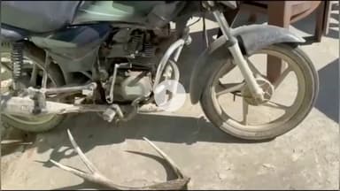 जगाधरी: कलेसर रेंज के चिक्कन जंगल से सांभर के सींग और तीन बाइक बरामद, वन विभाग को देख तस्कर फरार