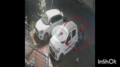 धार: धार जिले के खलघाट में दुकान के सामने से बाइक चोरी, घटना सीसीटीवी कैमरे में कैद