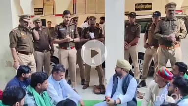 मुज़फ्फरनगर: घटनाओं का खुलासा न होने से नाराज भाकियू सेवक ने SSP ऑफिस का किया घेराव